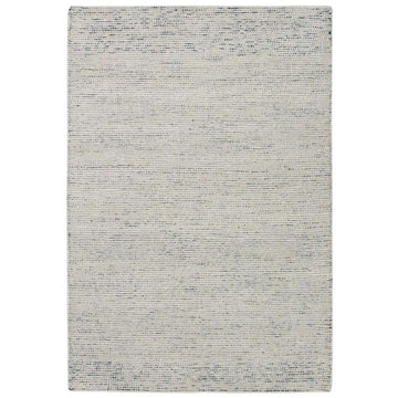 Milano Modern Plain Mottle Speckles Hand-Woven Textured Felted Space-Dyed Wool Cream/Grey Rug-Melrose-Rug Love - The Most Loved Rug Store